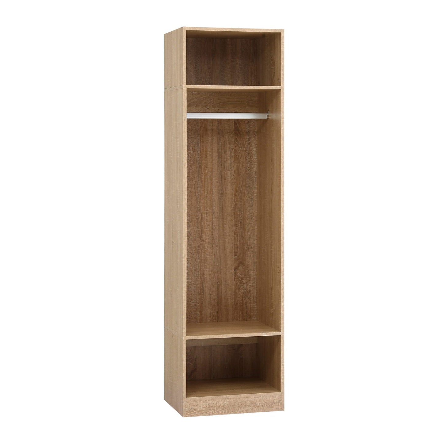 Artiss Wardrobe Clothes Closet Storage Organizer Shelf Pine