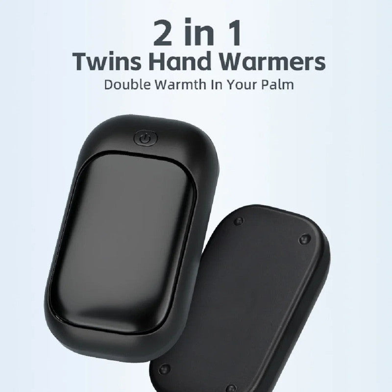 2-in-1 Portable Twin Warm Hand Heater