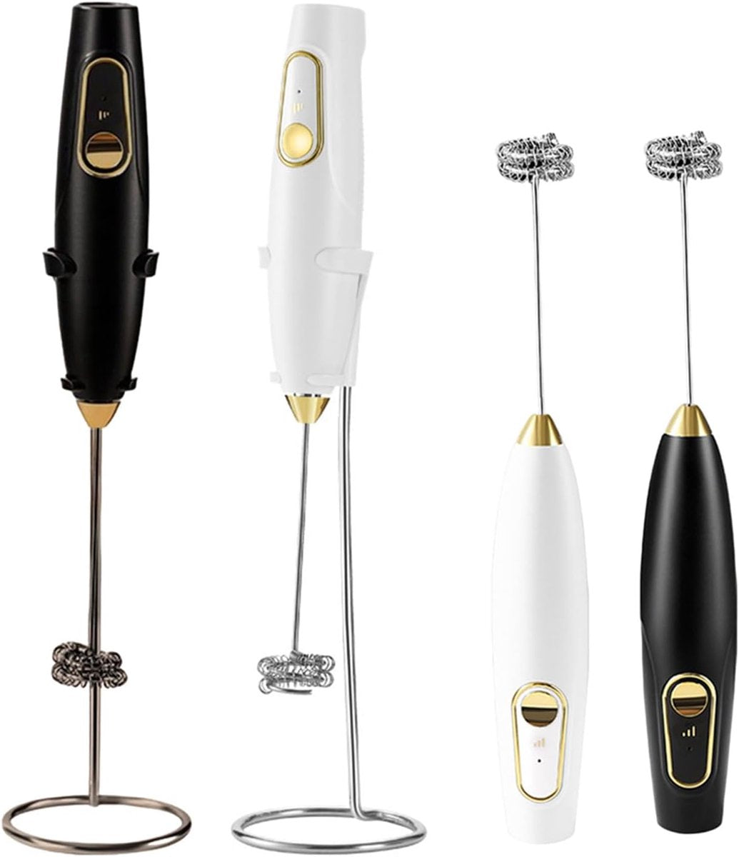 Milk Frother - Practical Kitchen Appliance - Milk Frother - Multifunctional Tool - Multifunctional Electric Mixer - Suitable for Outdoor and Indoor Use