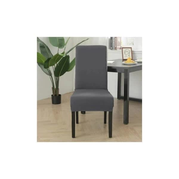 Washable Universal Stretch Microfiber Chair Covers 6-Pack