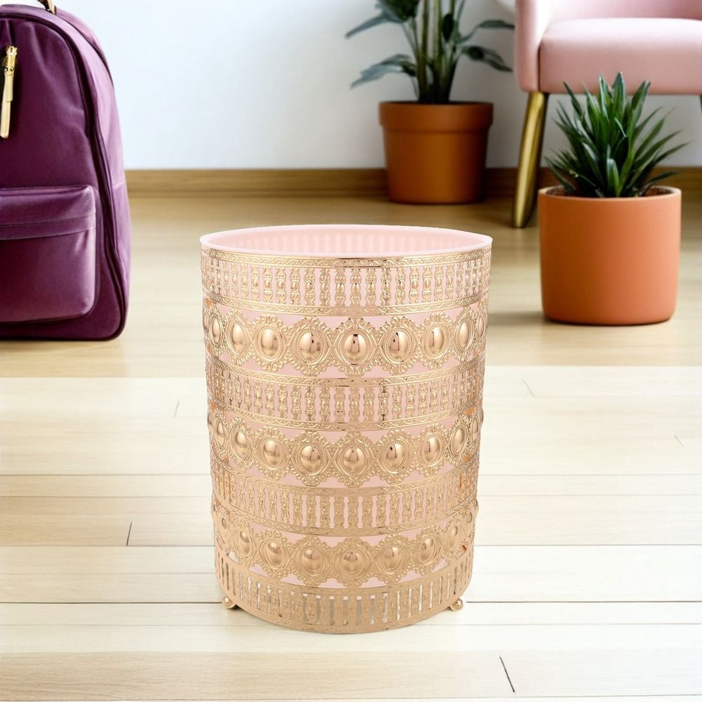 Small Wastebasket for Bathroom, Bedroom, Office â Compact and Stylish Daily Use Trash Can