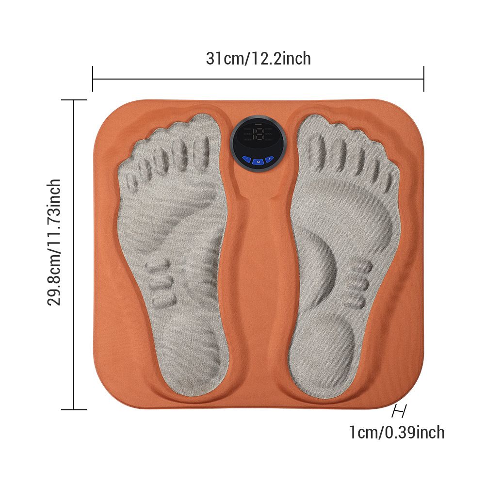 Portable Foot Massager for Tired Feet -6 Massage Modes,Pulse & Deep Tissue Relief, Travel-Friendly Comfort with remote control