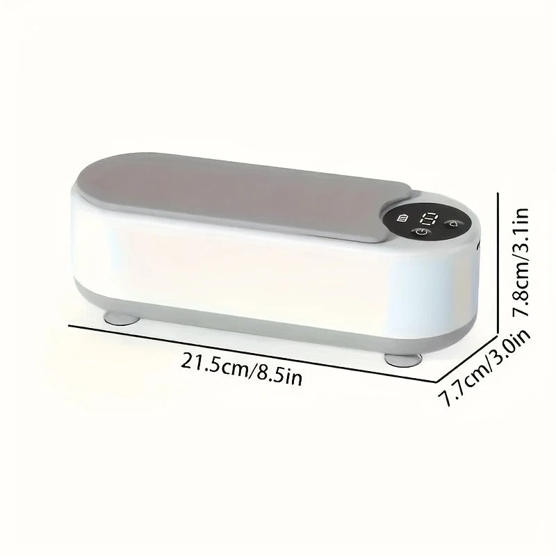 Smart Ultrasonic Cleaner: Renew Your Glasses and Jewelry with 360° Deep Cleaning