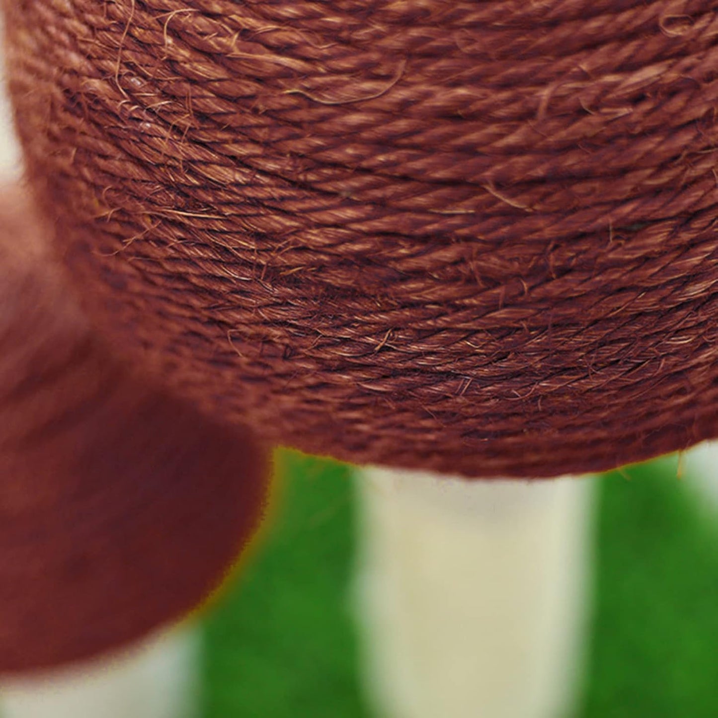 Mushroom Cat Scratching Post with Natural Sisal, Simulation Lawn Cat Climbing Shelf, Multifunctional Cat Toys Scratching Board for Play and Rest, Cat Furniture Protector