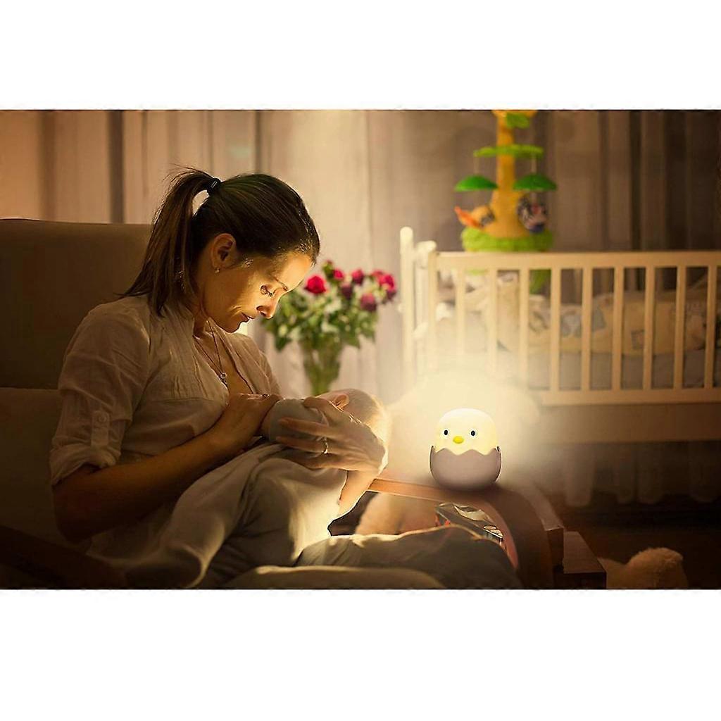 Nursing light dimmable - LED night light chick for Babies - silicone touch lamp for babies