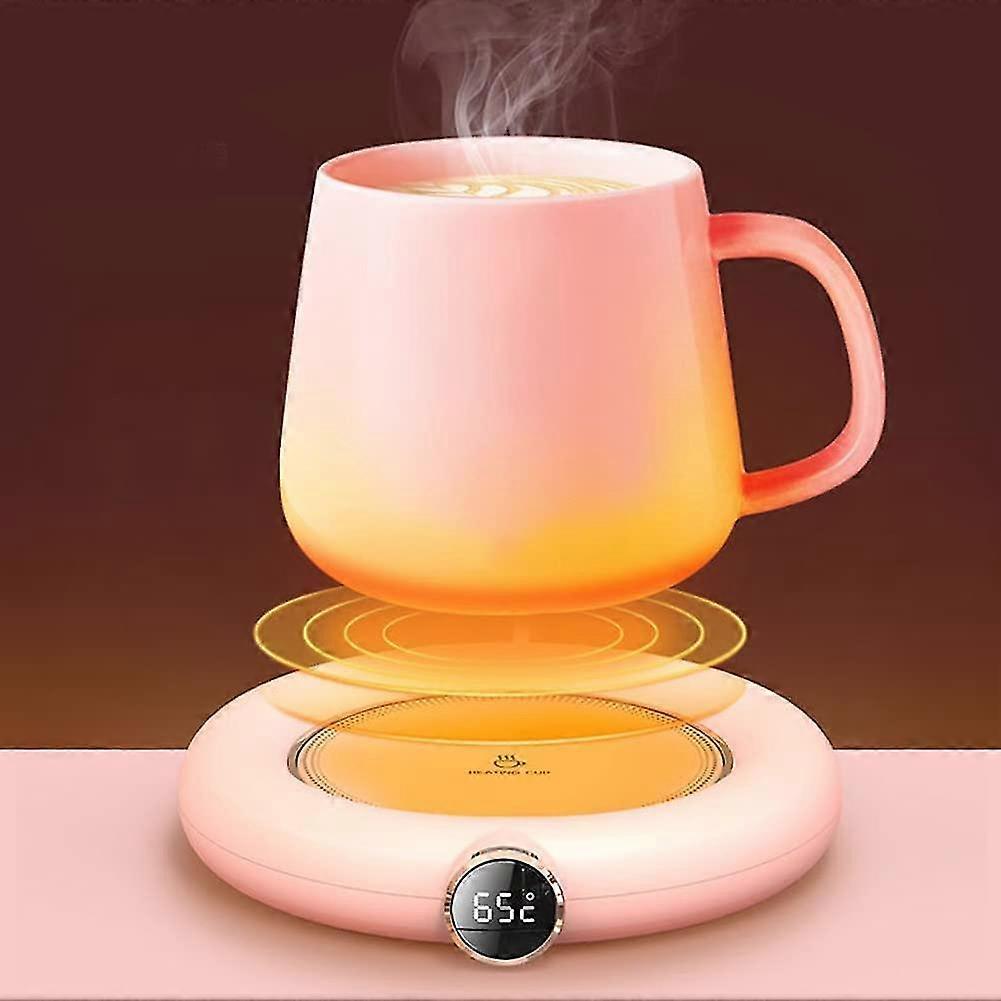 Rose USB Coffee Mug Warmer, 3 Temp Electric Cup Warmer