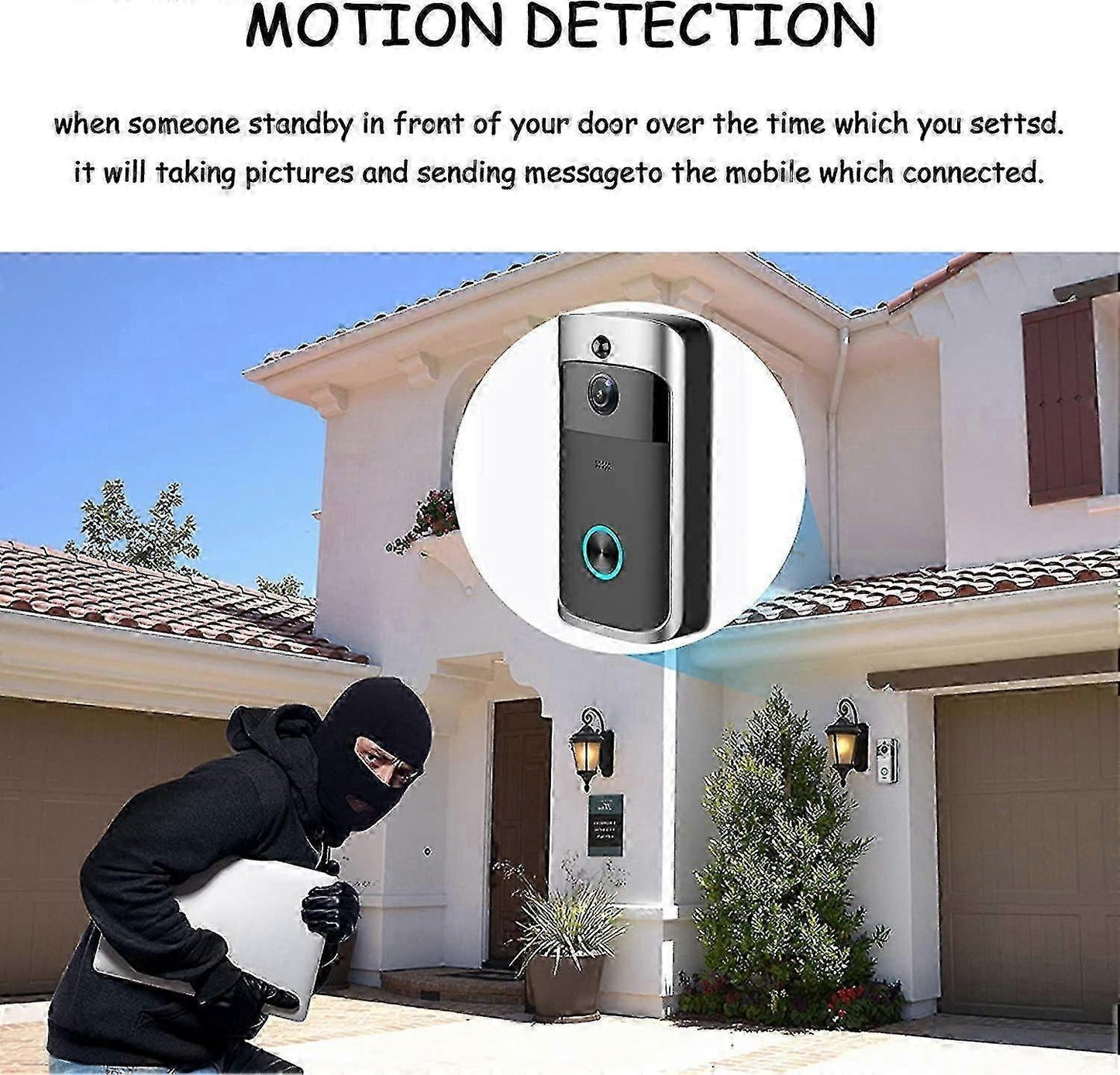 Wireless Video Doorbell Camera with Chime