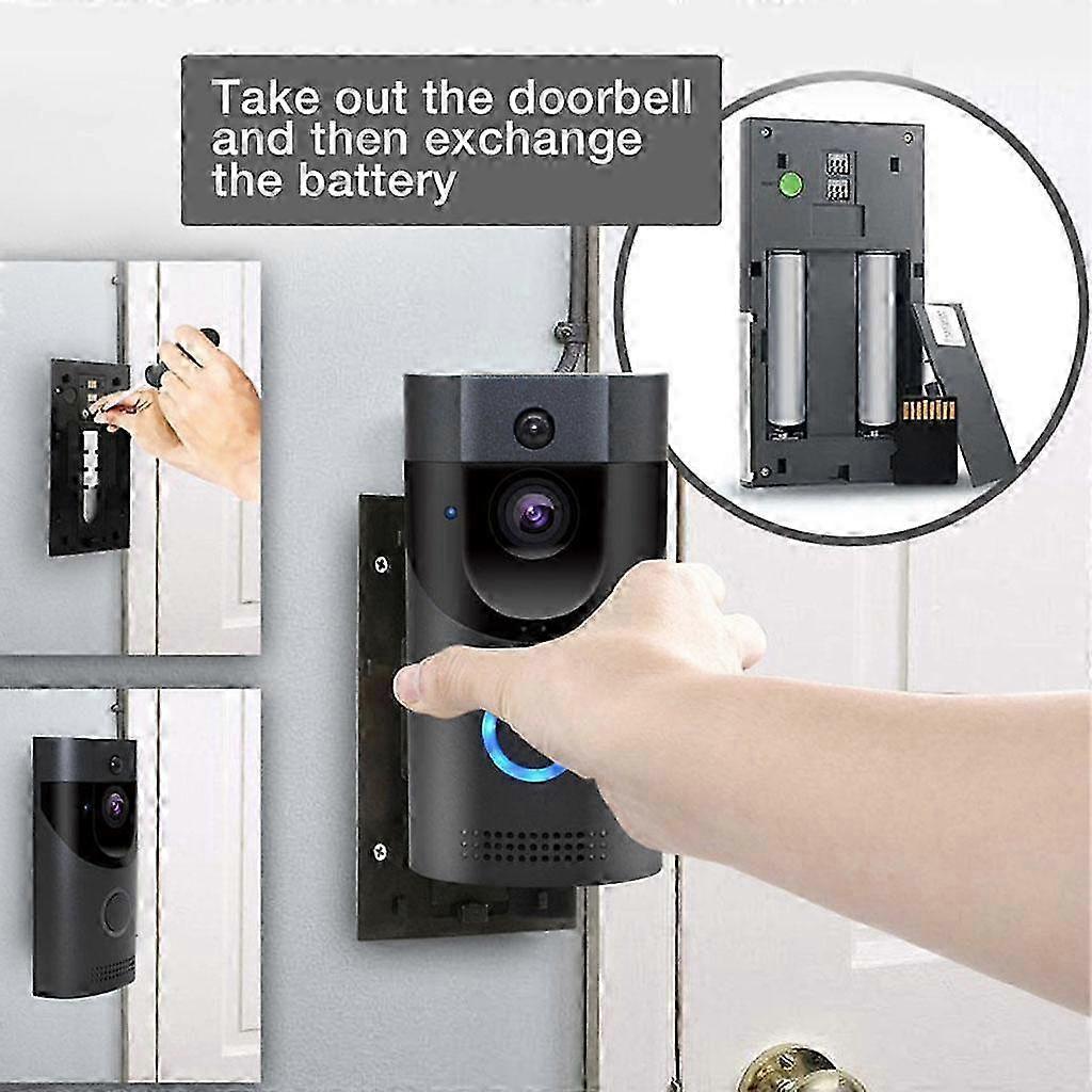 B30 720P Wireless Video Doorbell with Remote Chime