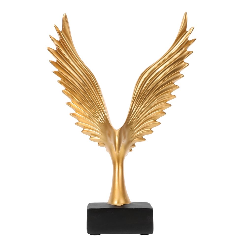 Golden Dapeng Statue Artistic Gift for Friends and Family Home Decoration
