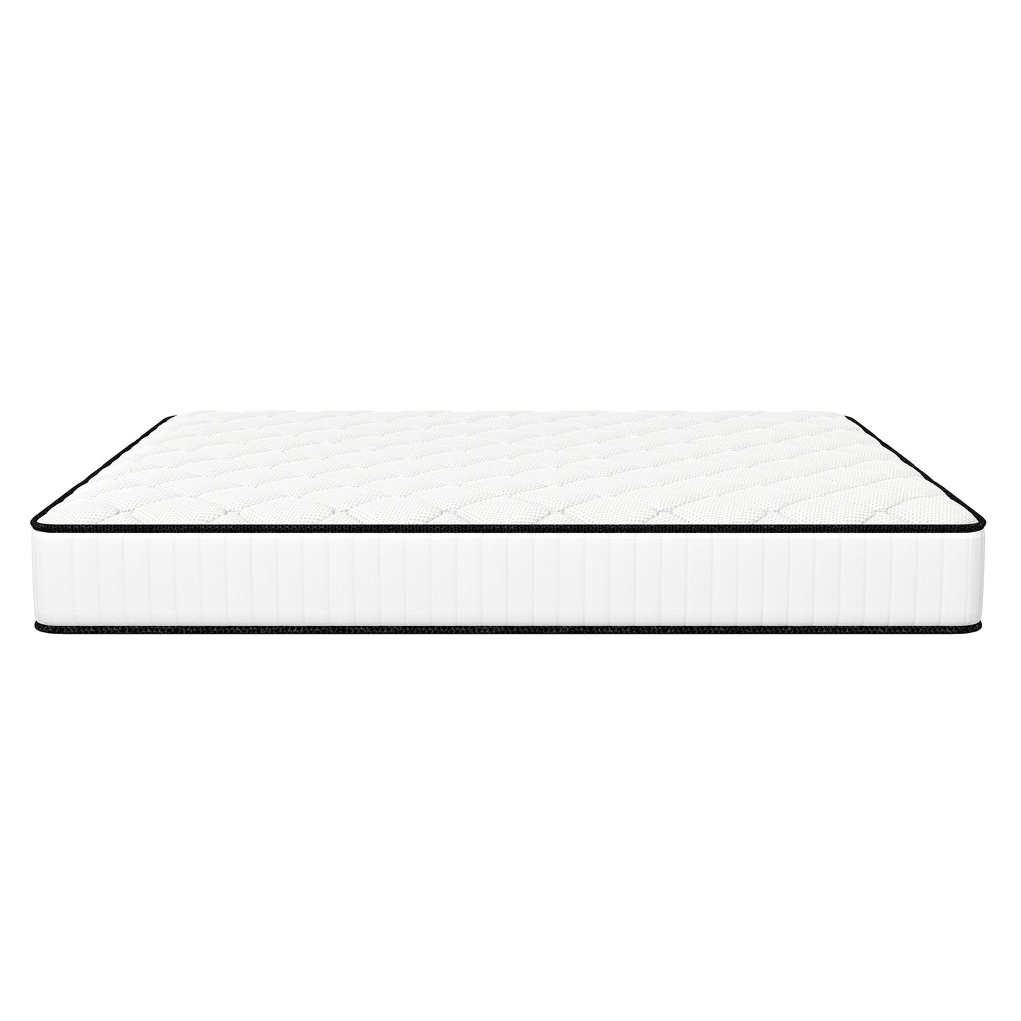 Comforpedic Mattress 5 Zone Medium Support Foam Bonnell Spring 21CM - Queen - White Black