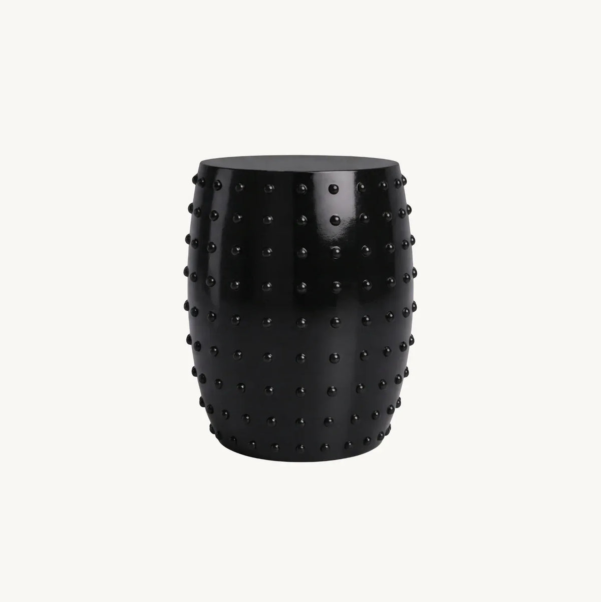 Interior Ave - Atelier Noir Studded Side Table - Black