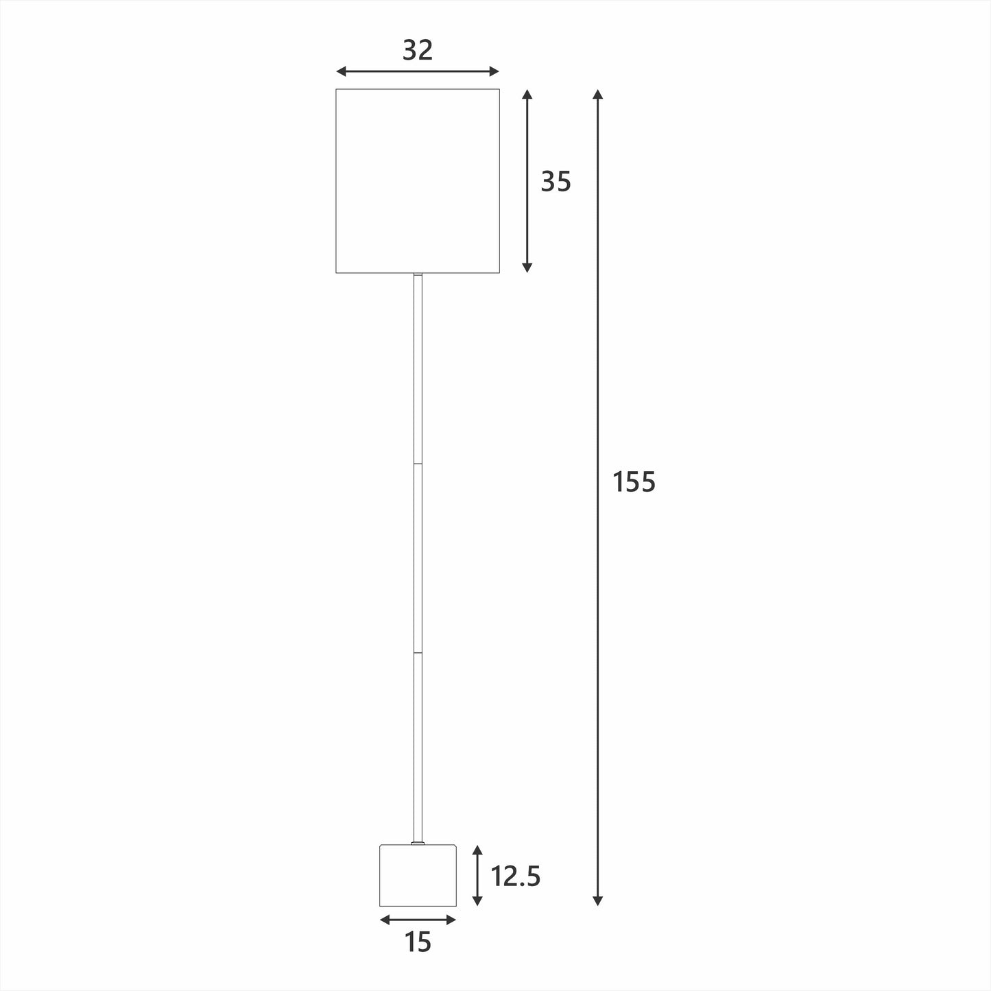Wigwam Floor Lamp