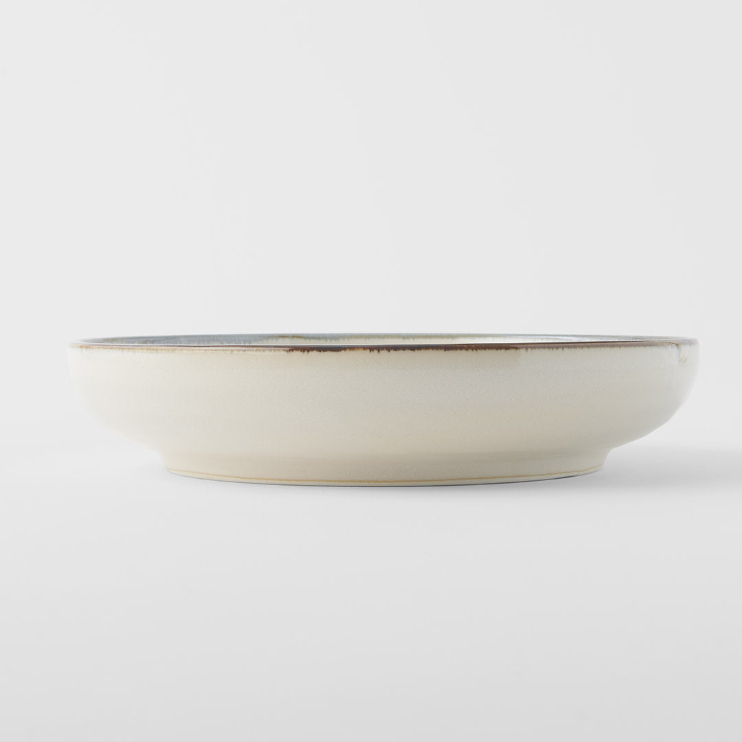 Plate High Rim 22cm Glacier Glaze