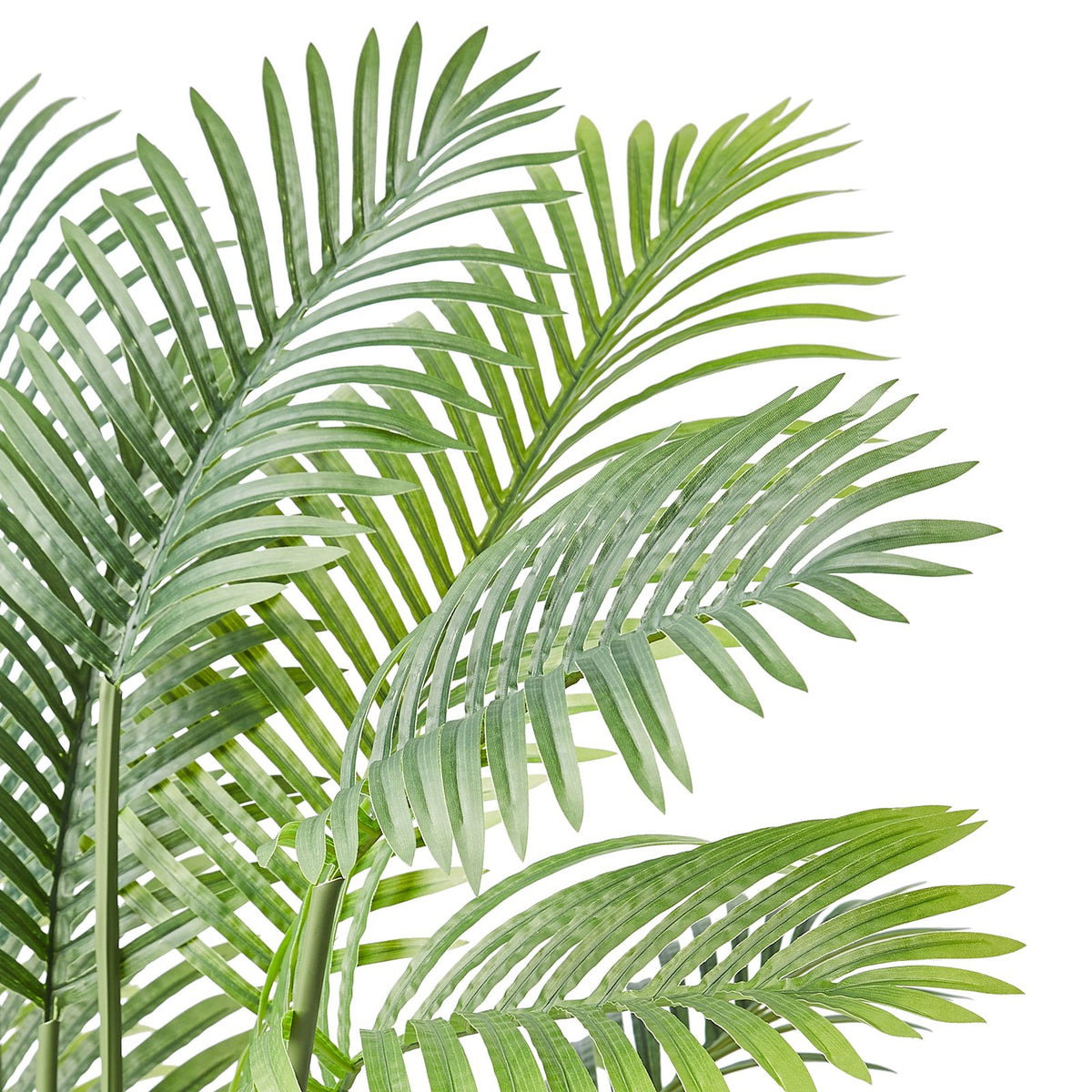 Artificial Palm Tree, 1219mm Tall Faux Plant, Secure PE Material & Anti-Tip Tilt Protection Low-Maintenance Plant, Lifelike Green Fake Tree for Home Office Warehouse Decor Indoor Outdoor