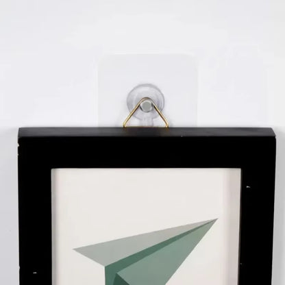 50/10Pcs Self-Adhesive Wall Hooks for Photo Frame Clock Strong Adhesive Transparent Nails Wall Hook Hangers Hanging Nail Holders