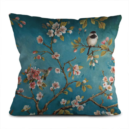 Super Soft Pillowcase with Plant Design