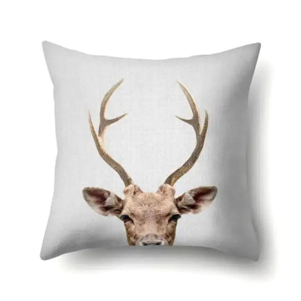 Super Soft Plush Christmas Digital Print Sofa Pillowcase