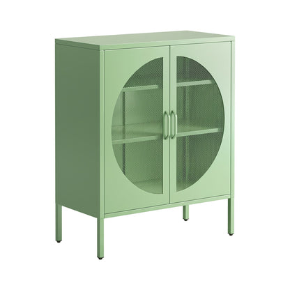Artiss Buffet Sideboard Metal Cabinet - ELSA Green