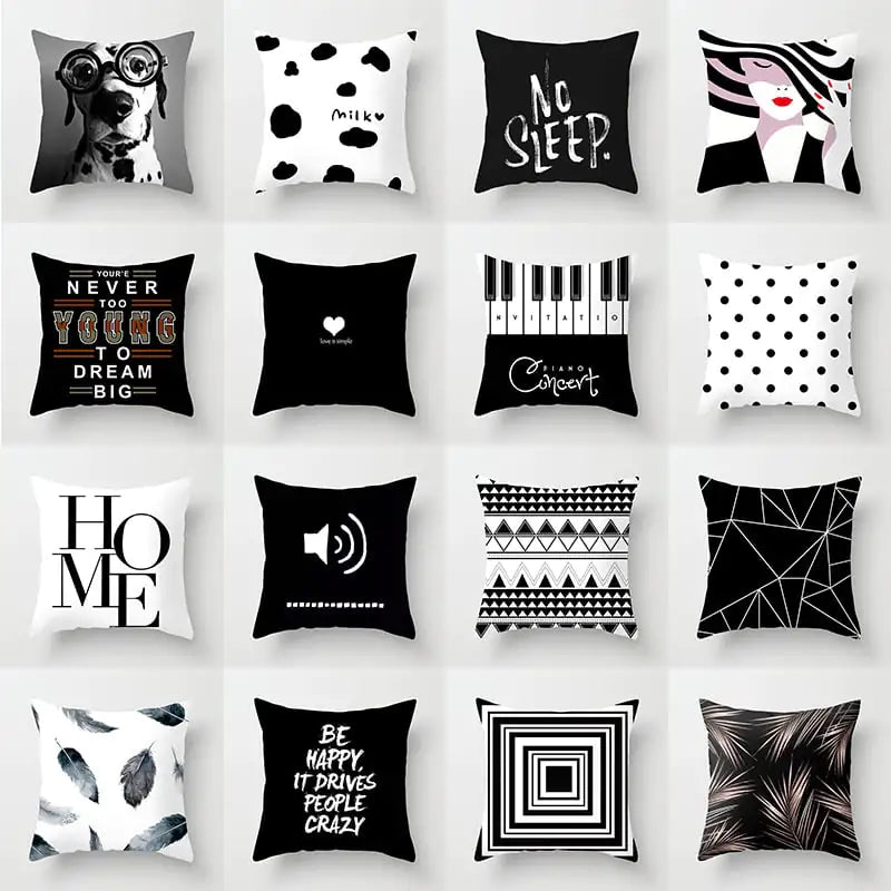 Printed Super Soft Material Cushion Cover