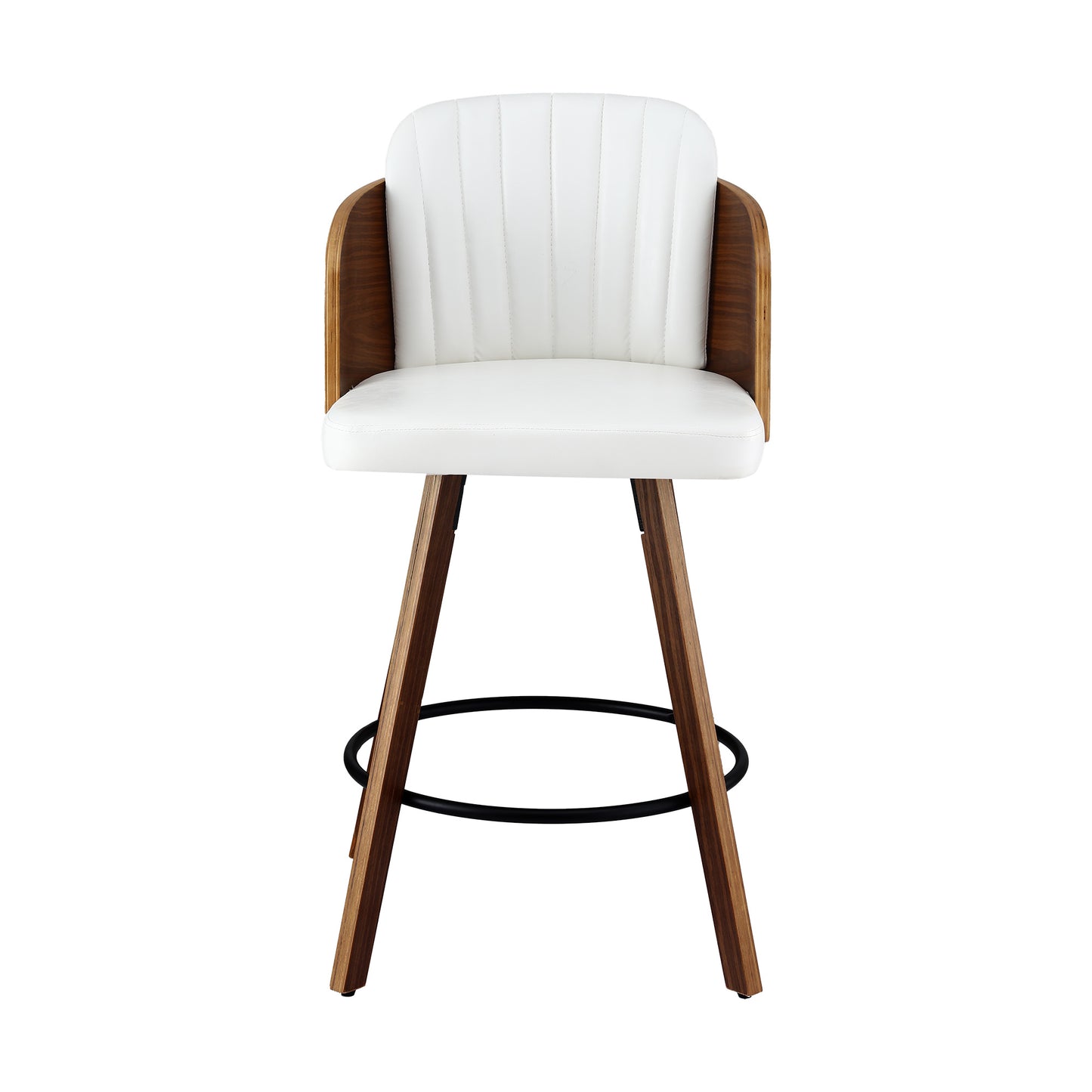 Artiss Wooden Bar Stools Swivel Kitchen Counter Stool Chair 58cm Seat Height