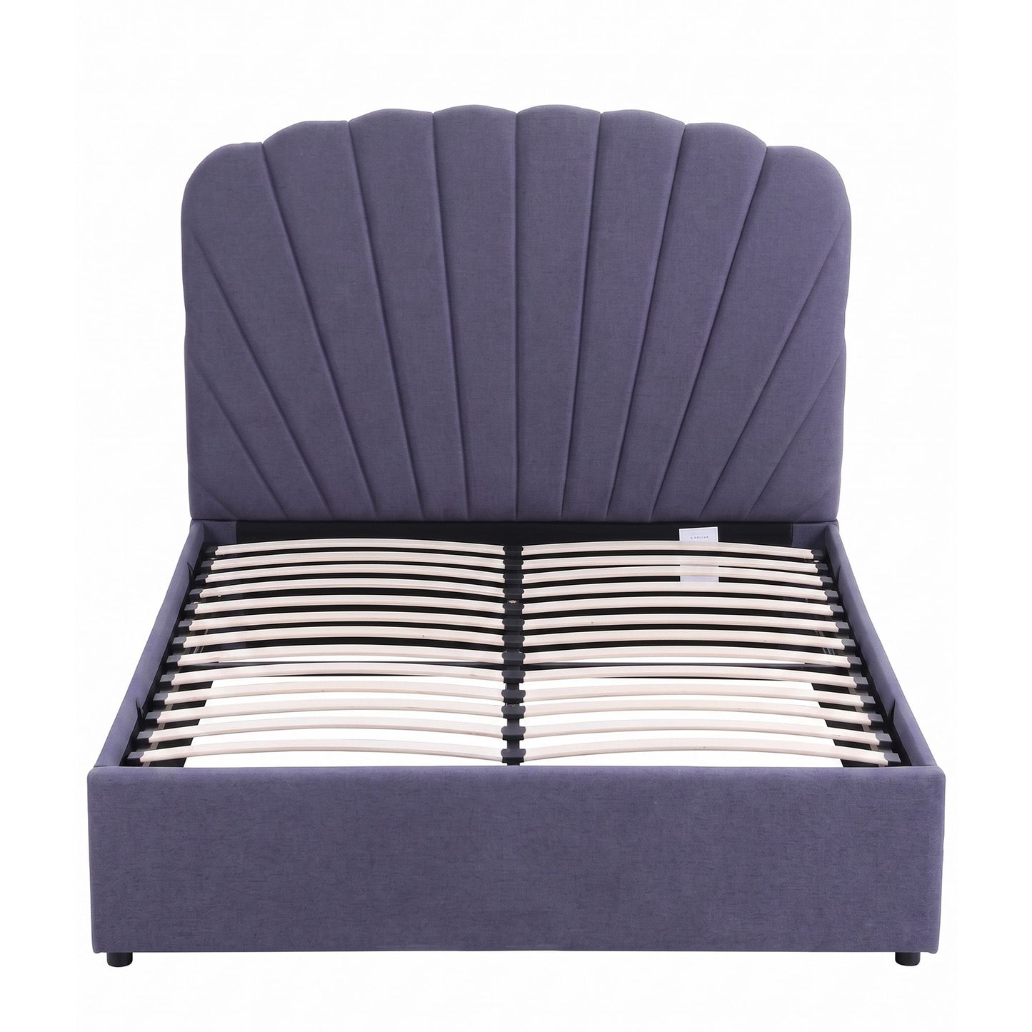 Artiss Double Bed Frame with Lift Up Storage and USB Ports Grey