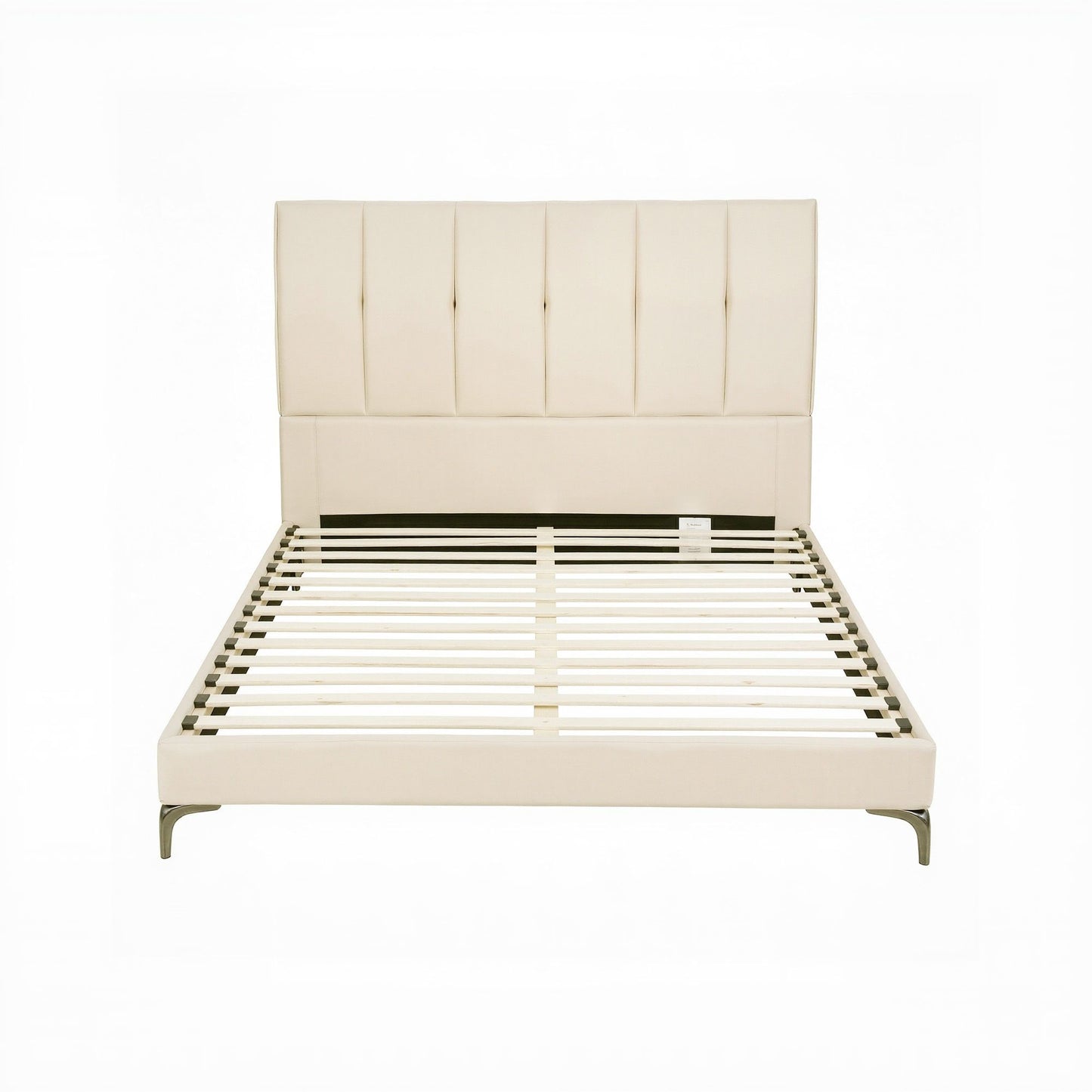 Artiss Queen Bed Frame Upholstered Platform Bed with Tufted Headboard 300kg Support
