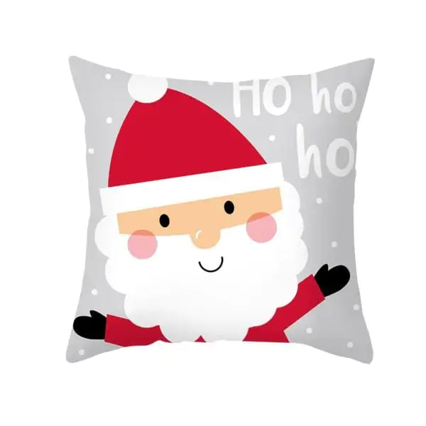 Super Soft Plush Christmas Digital Print Sofa Pillowcase