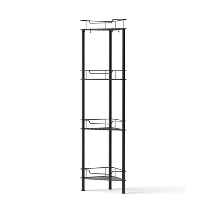 Artiss 2x Floor Standing Shower Caddy 4 Tier Rustproof Bathroom Storage