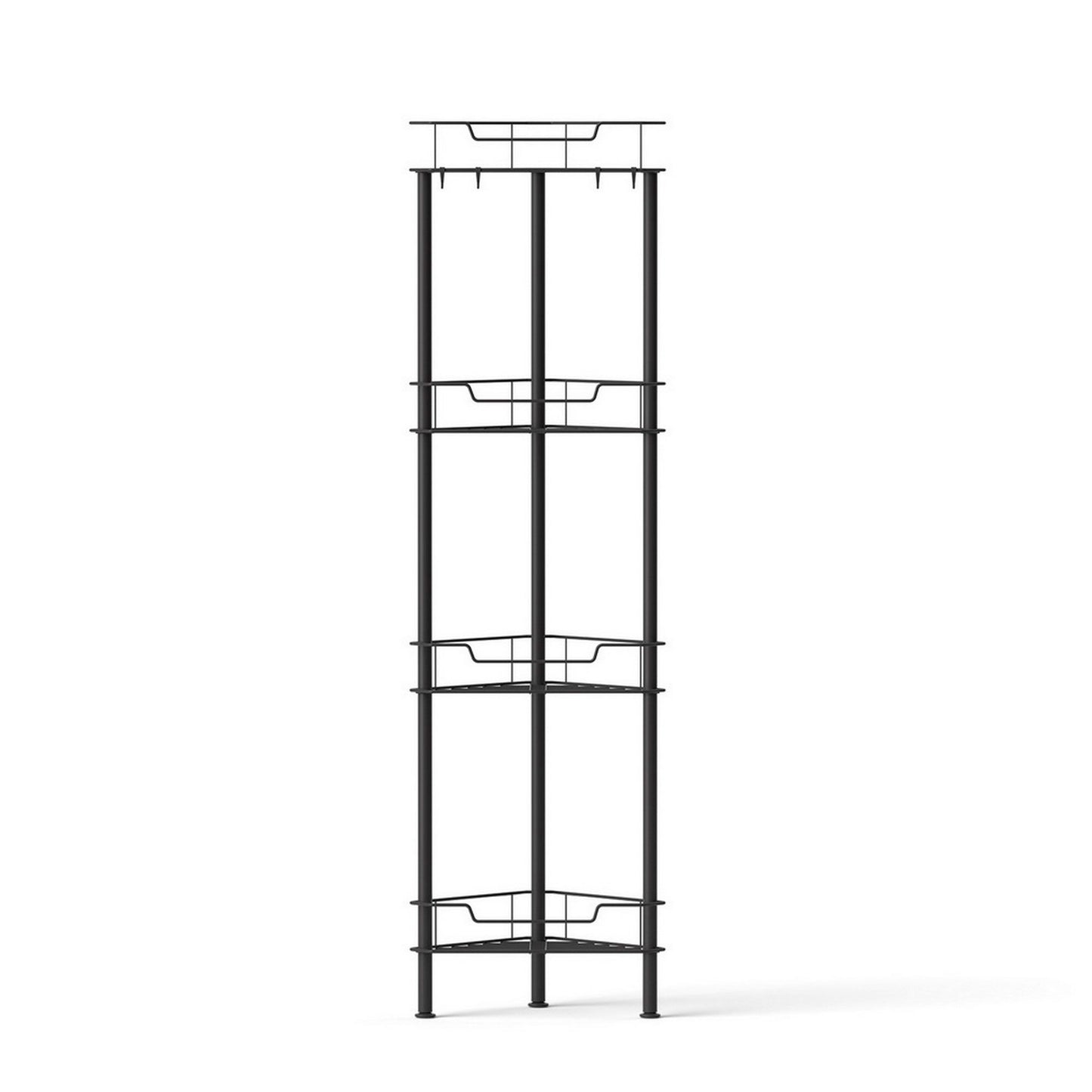 Artiss 2x Floor Standing Shower Caddy 4 Tier Rustproof Bathroom Storage