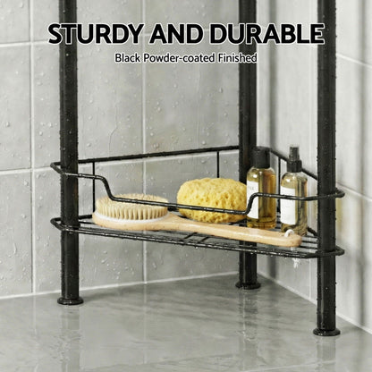 Artiss 2x Floor Standing Shower Caddy 4 Tier Rustproof Bathroom Storage