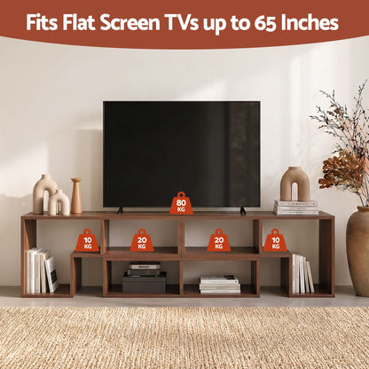 Artiss Modular TV Stand 3 Piece Entertainment Unit Adjustable Bookcase Shelf