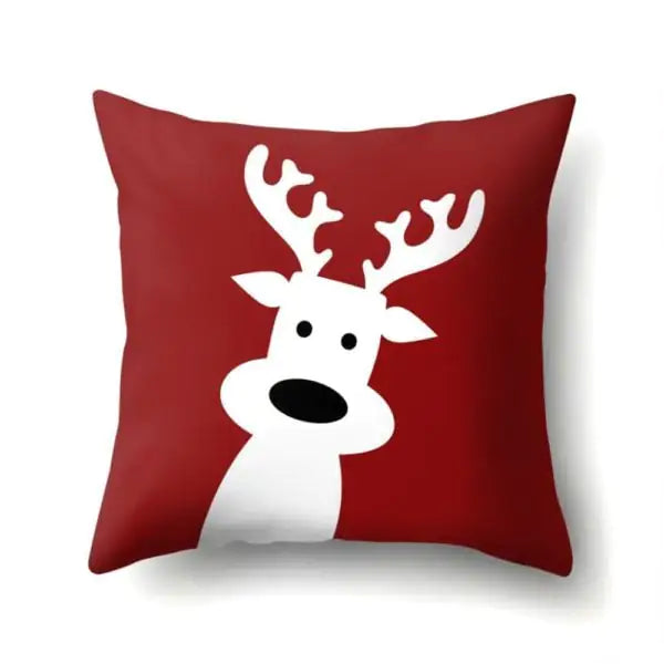 Super Soft Plush Christmas Digital Print Sofa Pillowcase