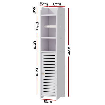 Artiss 2X Bathroom Cabinet Toilet Roll Holder 76cm