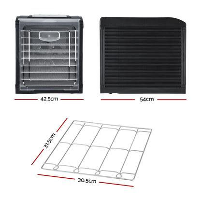 Devanti 9 Trays Food Dehydrator with Hanging Stainless Steel Tray