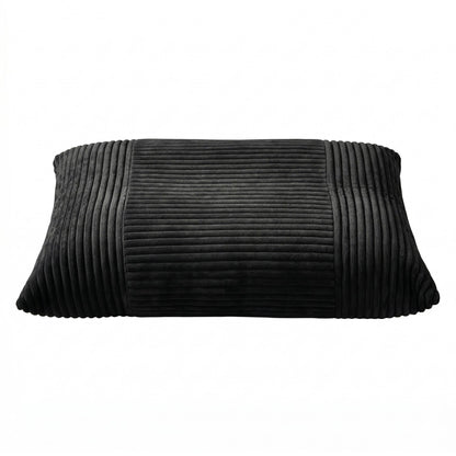 Artiss 3-in-1 Bean Bag Chair for Living Room Convertible Floor Sofa Dark Grey