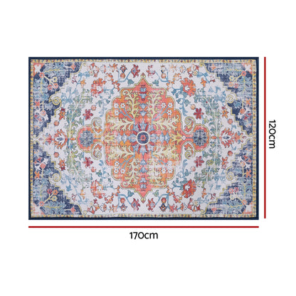 Artiss Floor Rug 120X170cm Large Washable Geometric Area Rug Modern Carpet Mat