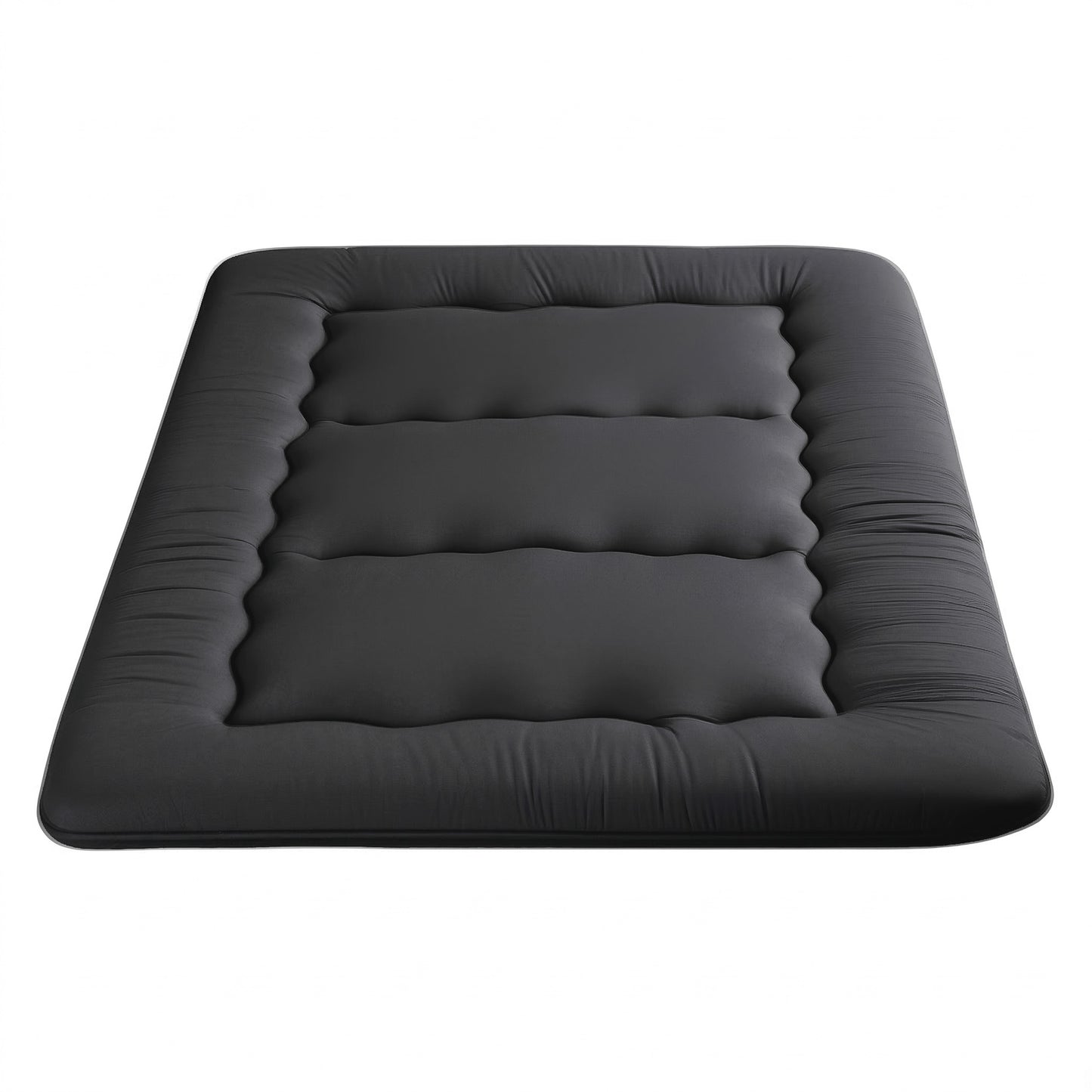 Giselle Bedding 10cm Japanese Floor Mattress Foldable Futon Mattress Washable Cover Straps
