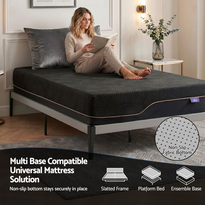 Giselle Single Cooling Memory Foam Mattress Medium Firm with Gel Comfort 30cm