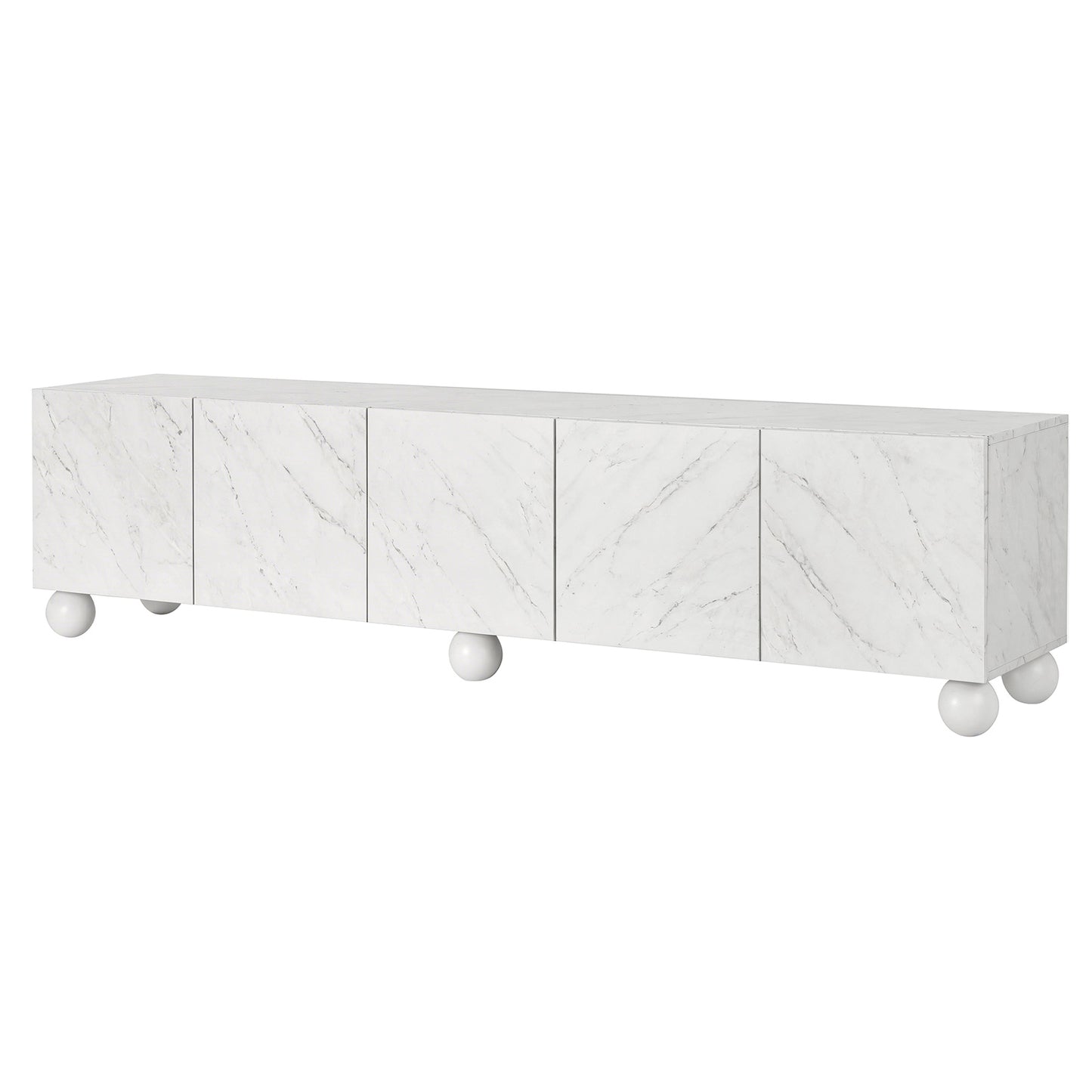 Artiss TV Unit Entertainment Unit Storage Cabinet 200cm White