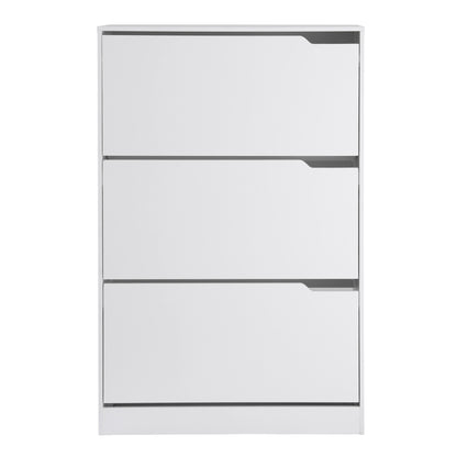 Artiss Shoe Rack Cabinet 24 Pairs Adjustable Shelf White