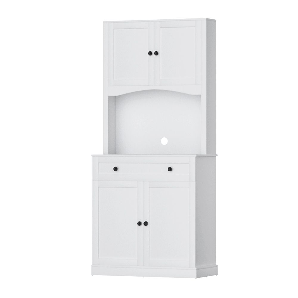 Artiss Buffet Sideboard Hutch Cabinet - BEINI White