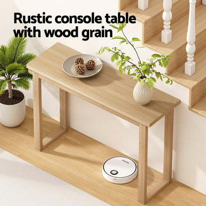 Artiss Console Table 110CM Pine