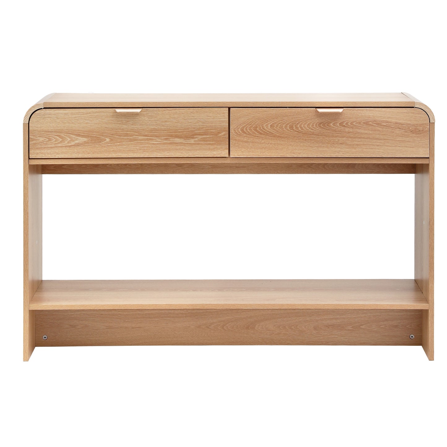 Artiss Console Table Hallway Entryway Storage Drawer Shelf Curved Edge 120CM Pine