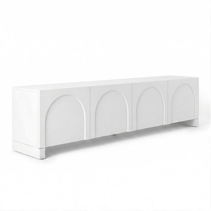 Artiss TV Unit Entertainment Unit Storage Cabinet Adjustable Shelf 180cm White