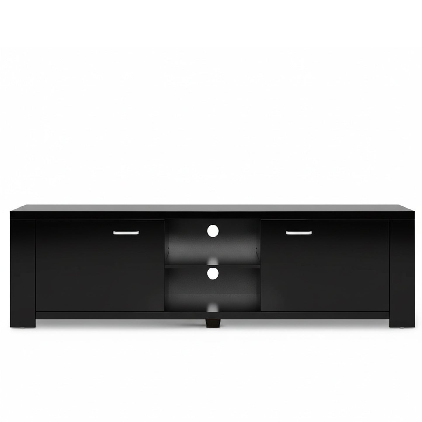 Artiss TV Cabinet Entertainment Unit 160cm Black Maxi