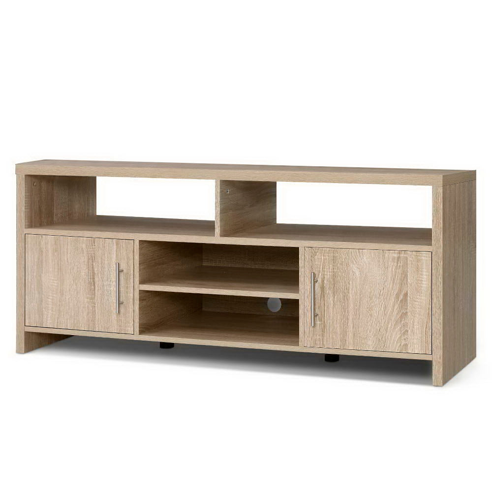 Artiss TV Cabinet Entertainment Unit 140cm Oak Ken - Dhanus Decor