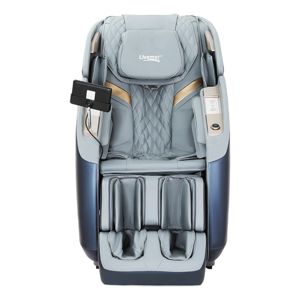 Livemor 4D Massage Chair Electric Recliner Double Core Mechanism Massager Melisa