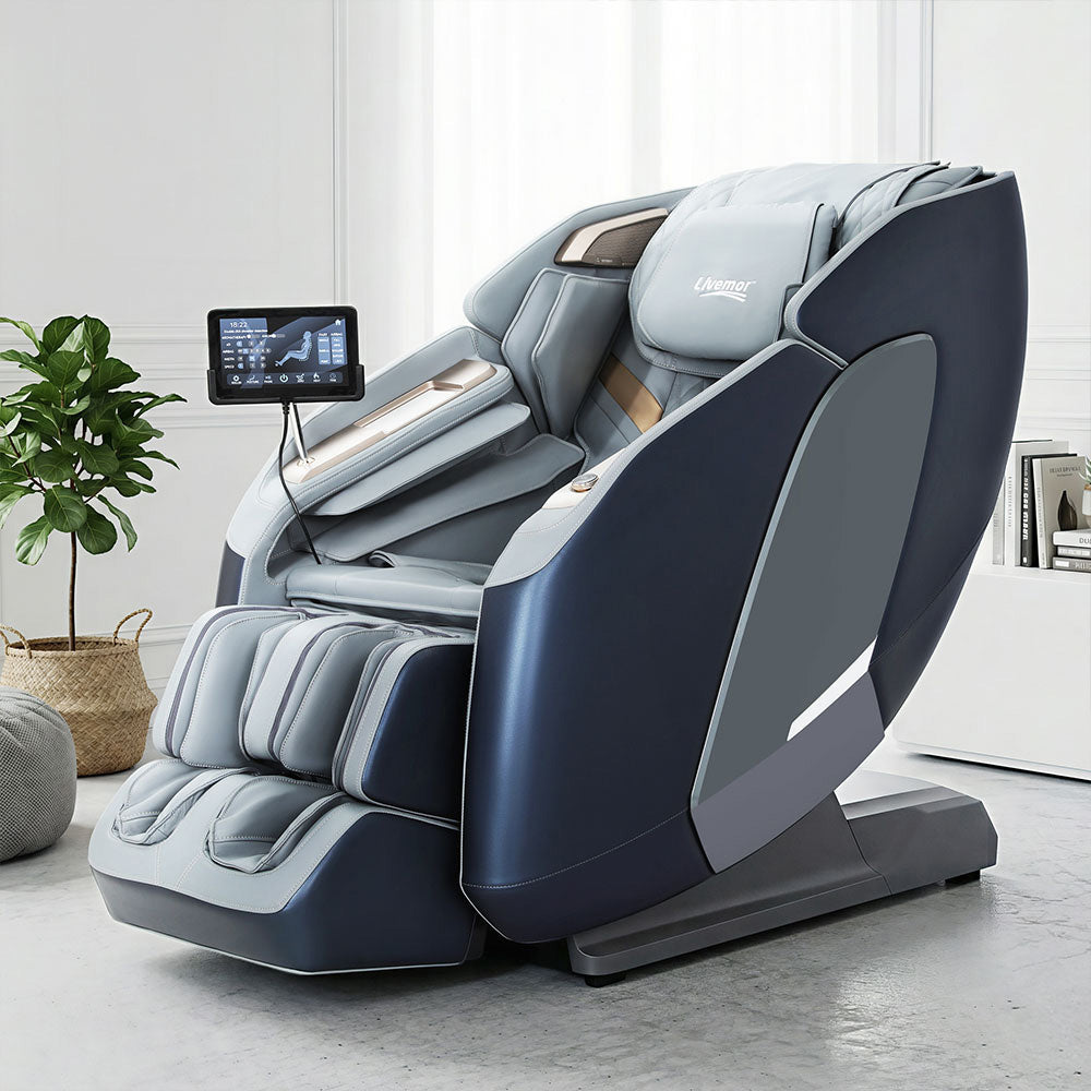 Livemor 4D Massage Chair Electric Recliner Double Core Mechanism Massager Melisa