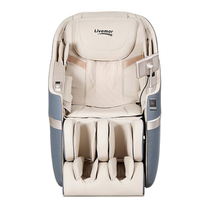 Livemor Elite 4D Massage Chair E1 Full Body Zero Gravity Recliner SL Track AI Body Scan