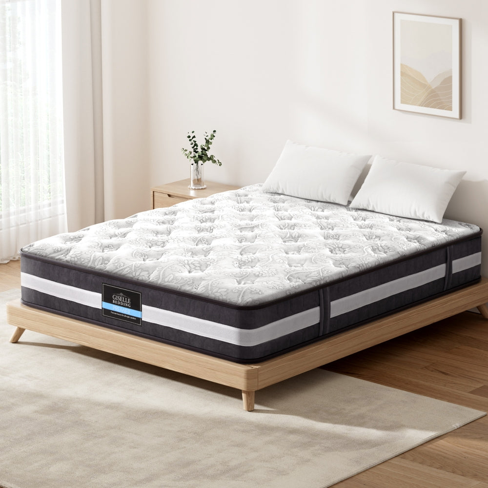 Giselle Bedding 30cm Mattress Pocket Spring Double